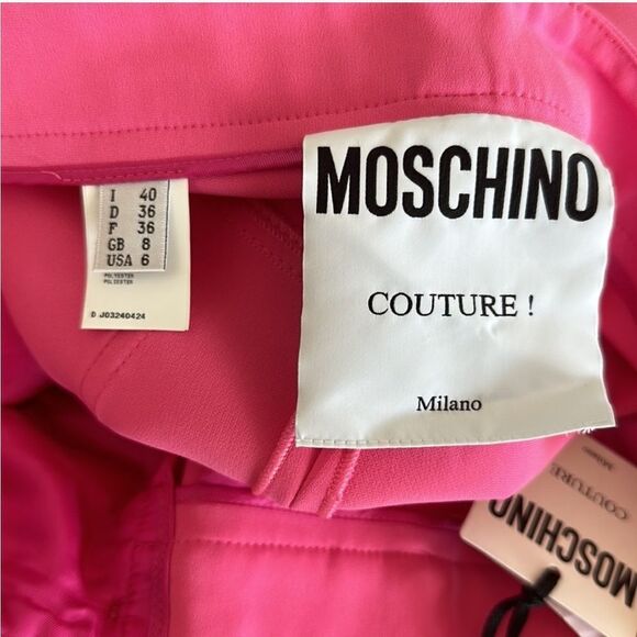 Moschino Couture Barbie Pink Pants - Picture 7 of 9